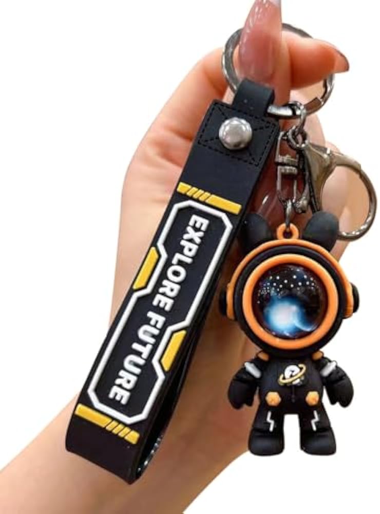 Amazon.co.jp: [Yicdfur] キーホルダー 宇宙飛行士 ペンダント 3D 漫画