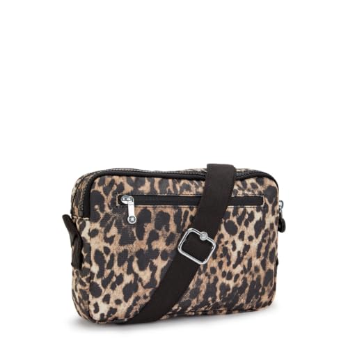 Image of Kipling Women's Abanu Medium Crossbody Bag, Lightweight, Adjustable Nylon Waist Pack with Multi-Compartment Zip Pockets