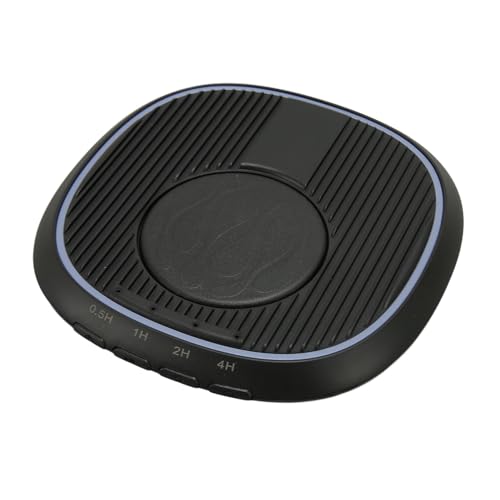 Yinhing Niewykrywalny Poruszacz z Timerem Ultra Cienki Jiggler do Laptopa PC Cichy Shaker USB C do Utrzymywania Aktywności Komputera (BLACK)
