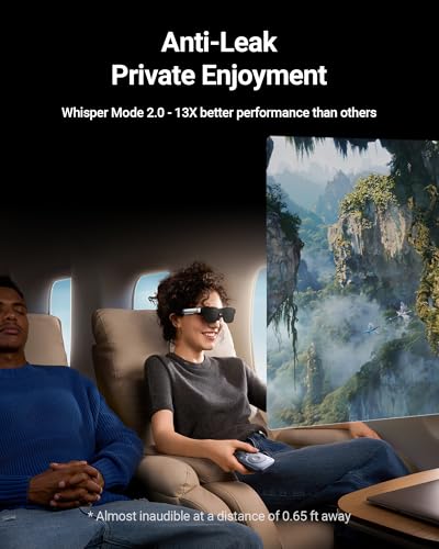 Rayneo Air 2S Xr Glasses - Latest Ar Glasses With 4 Speakers, 201 Inch Micro Oled With 120 Hz, 5000 Nits Brightness, Smart Glasses thumb #4