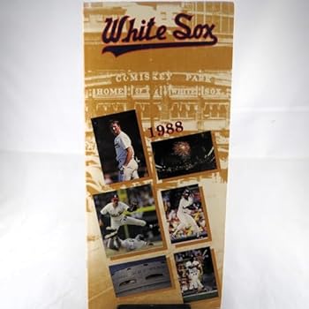 Paperback 1988 Chicago White Sox Media Guide Book
