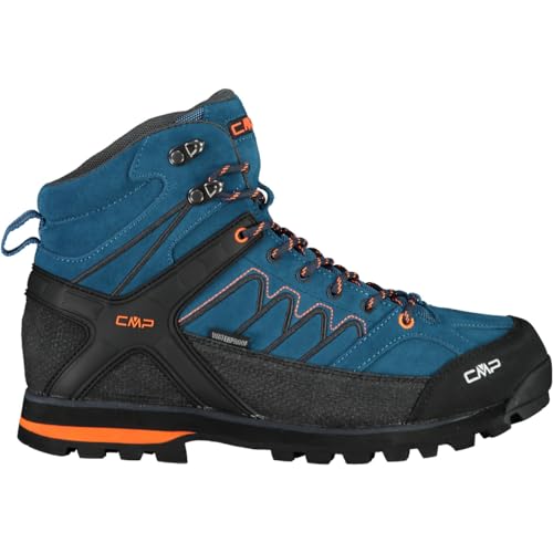 CMP MOON MID TREKKING SHOES WP, Scarpe da Trekking Uomo, Deep Lake-Antracite, 40 EU