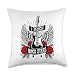 I Teach Rock Stars Rock&Roll Electric Guitar Music Teacher Throw Pillow