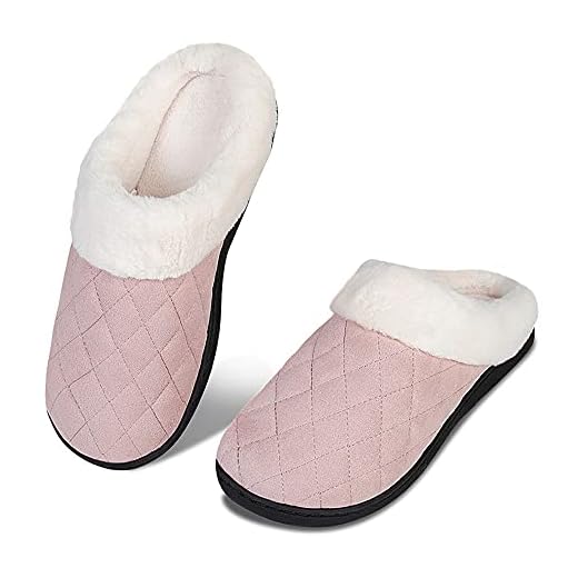 Pantuflas de Invierno para Hombre y Mujer, con Espuma viscoelástica, cómodas, Antideslizantes, para Interior y Exterior(FG.Rosado,38/39 EU)
