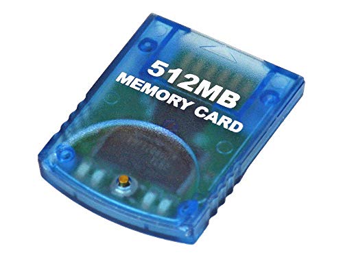 Link-e : Tarjeta de memoria de gran capacidad de 512mb (4 * 2043 blocks) compatible con la consola Nintendo Gamecube