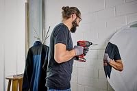 Einhell Akku Bohrhammer TE-HD 18 Li Solo Power X-Change (Lithium Ionen, 18V, 1,2 J, Bohrleistung in Beton 12 mm, SDS-plus-Aufnahme, LED-Licht, ohne Akku und Ladergerät) – Ansicht 3