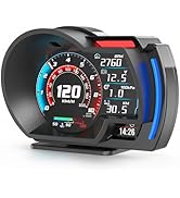 Amazon.co.jp: ChoiQua OBD2 メーター マルチメーター タコメーター