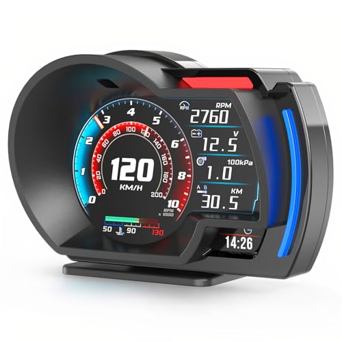 Amazon.co.jp: ChoiQua OBD2 メーター マルチメーター タコメーター