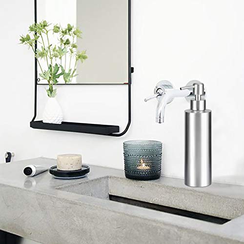 Arktek Soap Dispenser -Stainless Steel Countertop Soap Dispenser Rust Proof Liquid Hand Soap Dispenser, Premium Kitchen Soap Dispenser Pump For Liquid Bathroom Hand Dish Lotion (11.8 Oz / 350 Ml) #TOP5