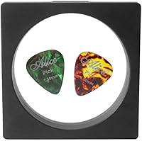 Vista 5 de HillSpring Soporte de exhibición transparente de 3.6 pulgadas, marco de exhibición flotante 3D para medallón, medalla, espécimen, caja de soporte