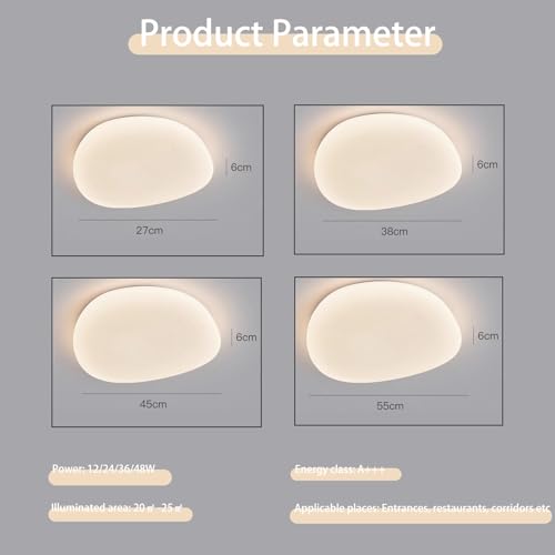 Plafonnier LED moderne 110W equivalent pour luminaire de bureau - 4