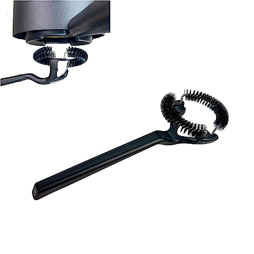 MiiCoffee Espresso Machine Cleaning Brush for 58mm Grouphead, Detachable 360° Nylon Cleaning Bristles