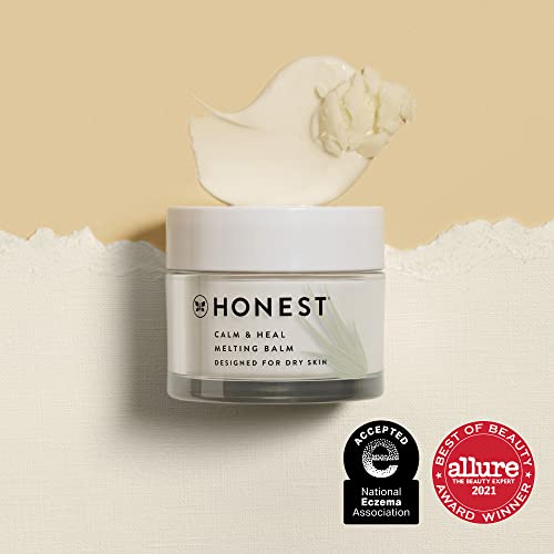 Honest Beauty Calm + Heal Melting Balm For Dry + Sensitive Skin | Allantoin + Calming Phyto-Blend | Vegan + Cruelty Free | 1.7 Oz #TOP1