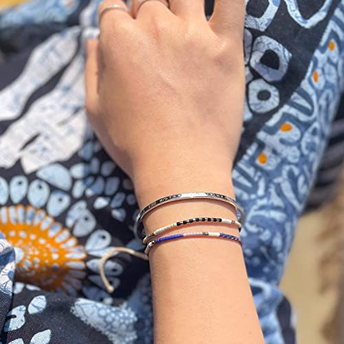 Image of KELITCH Boho Women Crystal Shell Beaded Friendship Bracelets Handmade Strand Bracelet Bangles Jewelry