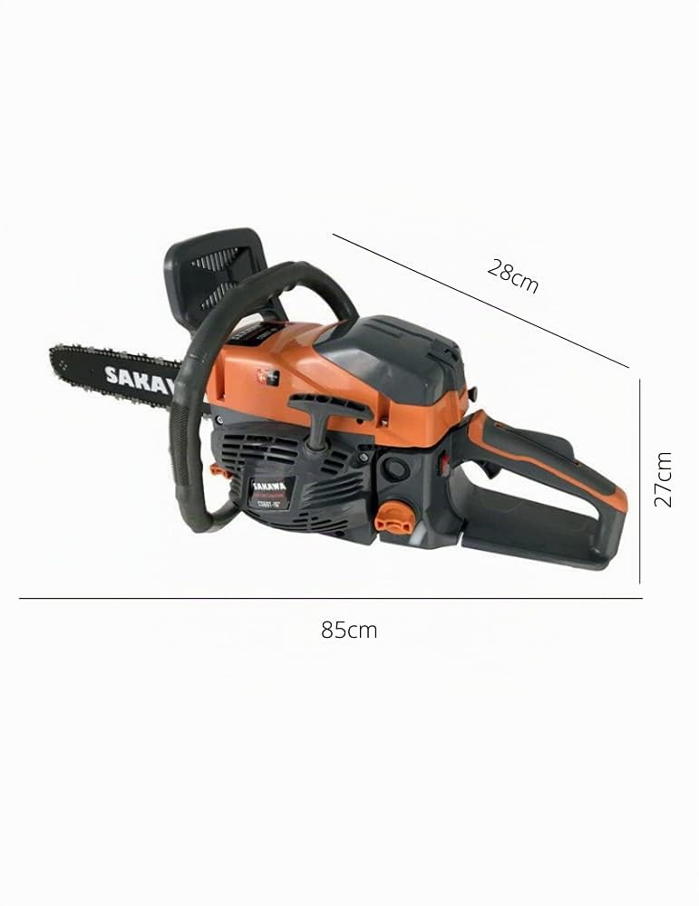 SAKAWA Motosierra Gasolina 48cc 18" + Aceite Engrase Cadena
