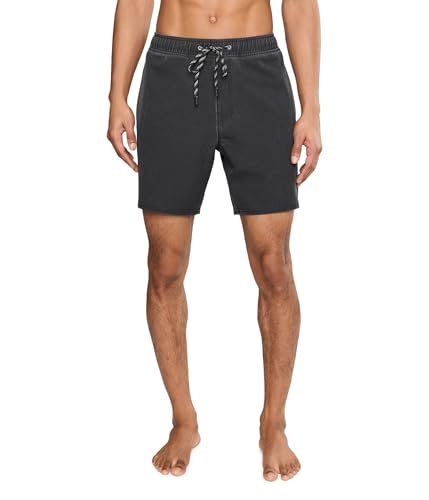 Salty Crew Mens Seadog Volley Black MD One Size