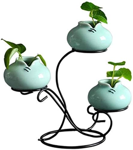 Vase en céramique fleur idéal pour embellir la table basse du salon