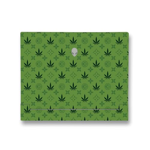 Image of MightySkins Skin Compatible With Alienware X14 R2 (2023) Full Wrap Kit - CBD Green | Protective, Durable, and Unique Vinyl Decal wrap cover | Easy To Apply, Remove, and Change Styles | Made in the USA