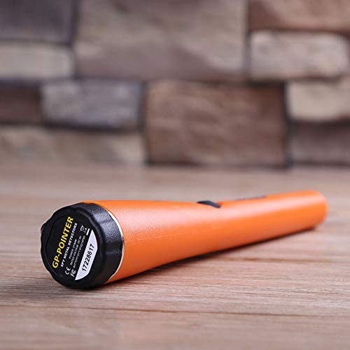 Carrfan Metal Detector Pinpointer, GP-Pointer High Sensitivity All Metal Gold Finder New Electronic Measuring Tool (Orange)