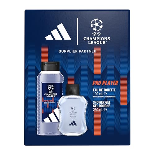 adidas UEFA Champions League Pro Player Giftset including an Eau...