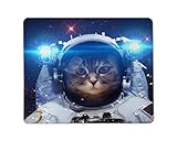 nasa weltraumspaziergang Rutschfeste, strukturierte Gummi-Basis hält das Mauspad auch während der intensivsten Gaming-Sessions sicher an Ort und Stelle.