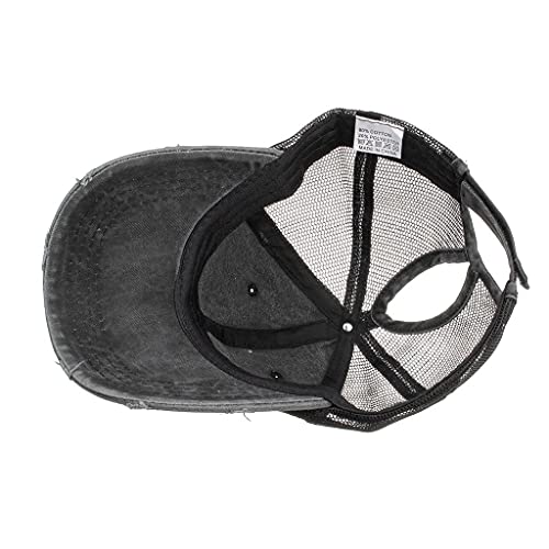 Gorra de béisbol para protegerse del sol sin calor con diseño vintage ajustable 3