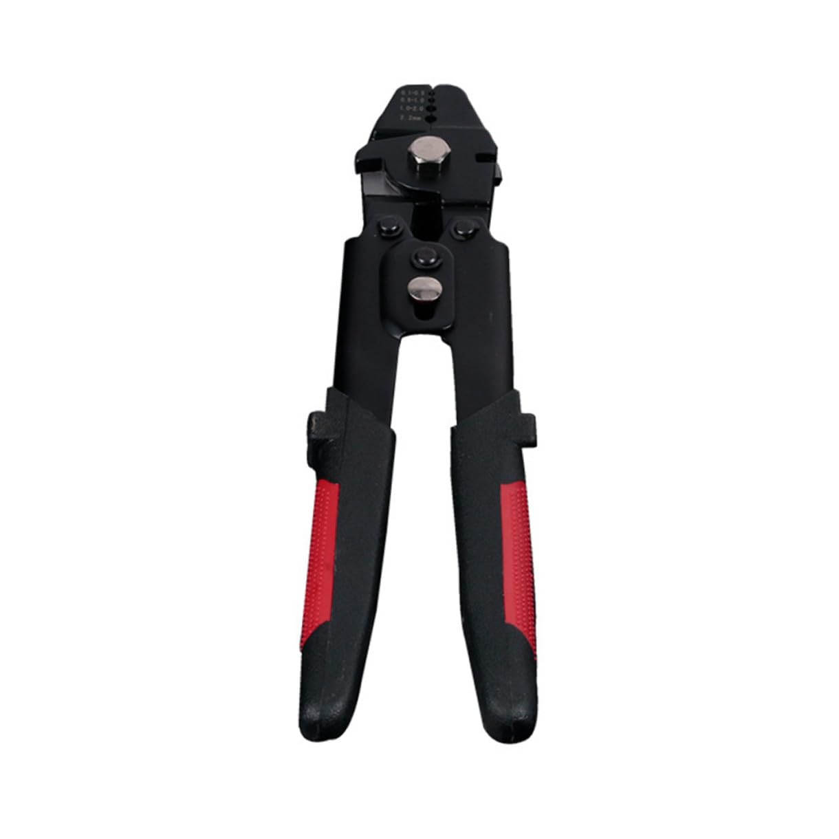 Pinza Crimpatrice per Fune con Manicotto in Alluminio 180 Pezzi | 4 Posizioni di Crimpatura, Acciaio al Carbonio e Pvc, Modelli M1.2 M1.5 M2