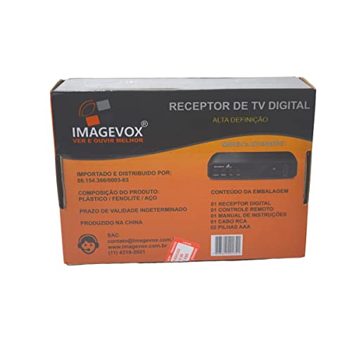 CONVERSOR E RECEPTOR DE TV DIGITAL HDTV IMAGEVOX ISDBT07