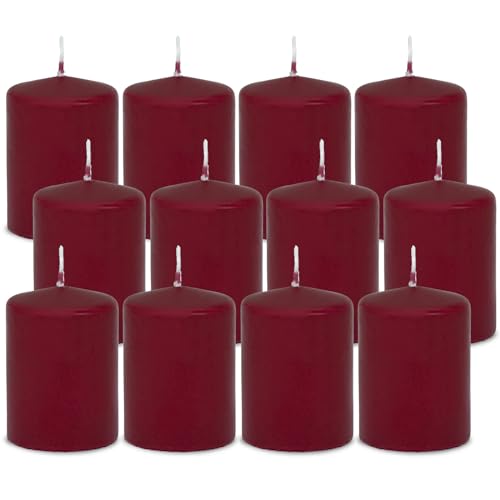 DecoLite 12er Pack Safe Candle Stumpenkerzen