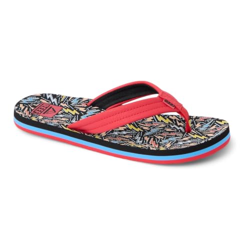 Image of REEF Boys Kids Ahi Beach Flip Flop, Soft Cushion Footbed, Water Friendly