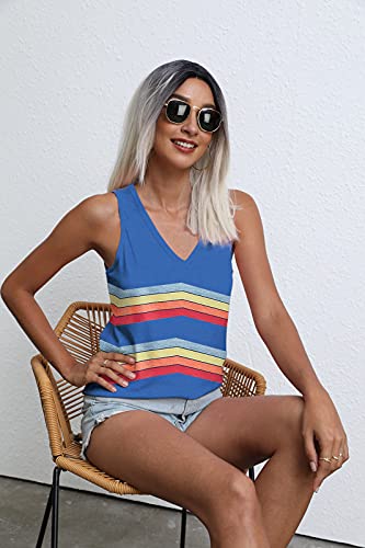 Etcyy New Womens Tank Tops Sleeveless Shirts Loose Fit Running Athletic Shirts #TOP3