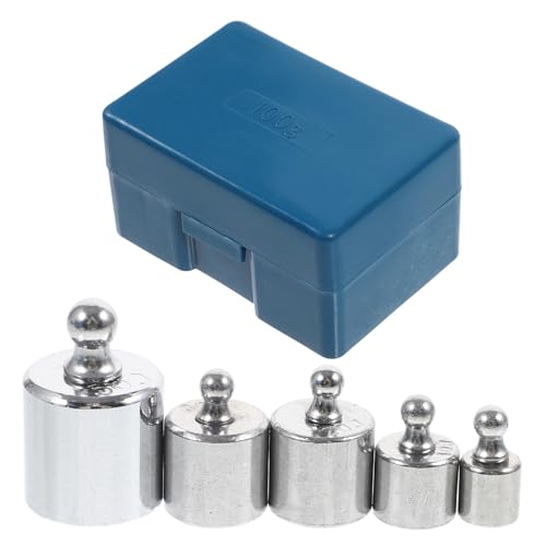 Healifty 1Set Digital Calibration Weight Weights for Precision Measurement with Tweezer for Lab Industrial and Household Use Calibration Weights Grams