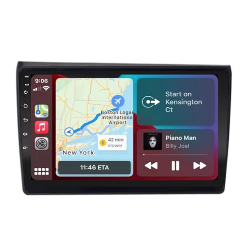 Radio Coche 2 DIN con Siri y Bluetooth para Viajes Familiares en Hyundai