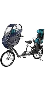 新品未使用✨LABOCLE チャイルドシートレインカバーフロント用L-PCF04 LABOCLE 自転車 チャイルドシートレインカバー フロント一体型