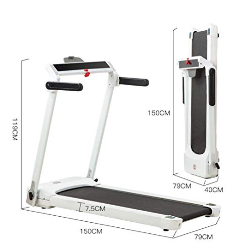 Caminadora plegable eléctrica mini con pantalla LCD miniatura 3
