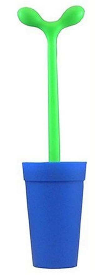 Alessi Merdolino Toilet Brush - Blue