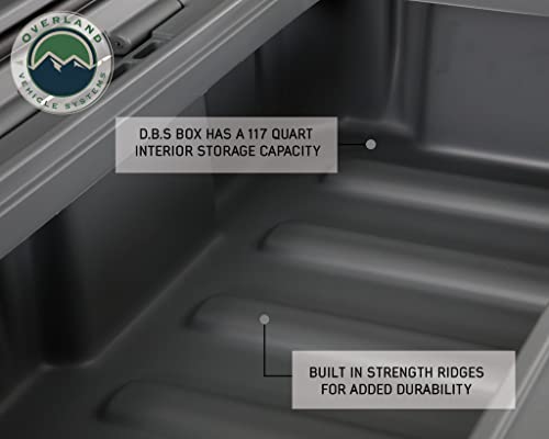 Overland Vehicle Systems 117 Quart Dry Storage Box, Overland Storage Case, Off Road Storage Case, Waterproof #TOP5