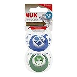 Nuk Genius Color Chupete Silicona 6-18 Meses X2