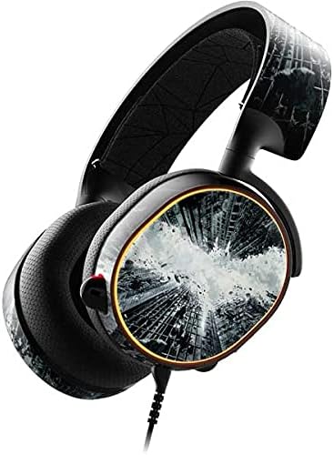 Skinit Decal Skin for SteelSeries Arctis 5 - Officially Licensed Warner Bros Batman Dark Knight Rises Design