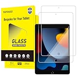 FAYOUCZ 2-Pack Screen Protector for iPad 9th, 8th, 7th Generation (10.2-inch, 2021/2020/2019) – Tempered Glass, 9H Hardness, HD Clear, Face ID Compatible