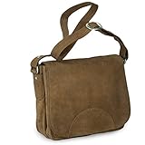 Diese geräumige Umhängetasche für Frauen im schicken Vintage Design ist ein kleines Raumwunder: Hier passen mehr als nur die üblichen Handtaschen-Utensilien hinein – ohne dabei jedoch jemals überdimensioniert oder wuchtig zu wirken. Selbst einen Tablet-PC bzw. schmale Unterlagen im A4-Format bringen Sie hier gut unter