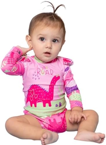 Conjunto Blusa Calcinha Proteção Solar Praia Menina Infantil
