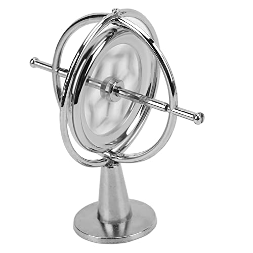Metal Gyroscope Anti Rotating Top Balance Toy for Kids and Adults Relieve Anxiety and Stress Easy to Carry and Store Educational Gift with Mechanical Structure Made of High