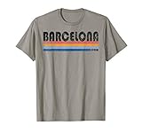 Vintage 1980s Style Barcelona, Spain T-Shirt