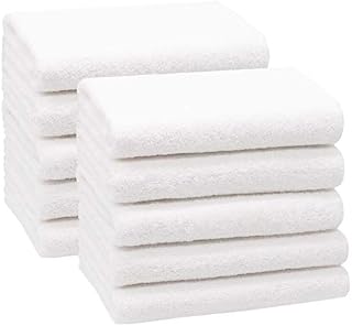ZOLLNER Zestaw 10 Białych Ręczników do Rąk 50x100 cm 400g/m2 100% bawełna