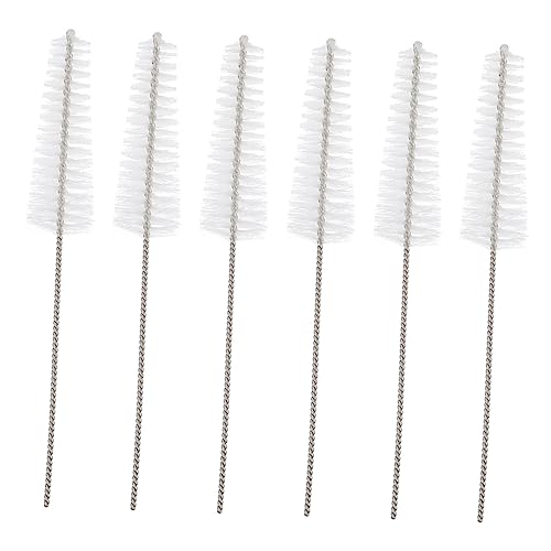 COLLBATH 6pcs Cleaning Brush Cleaning Rod Vent Brush Cleaning Brush for Audio Wipes Tube Cleaning Tool Hearing Amplifier Cleaner Cleaning Tools Practical Cleaner Nylon