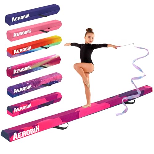 Aerobik Trave Ginnastica Pieghevole Viola