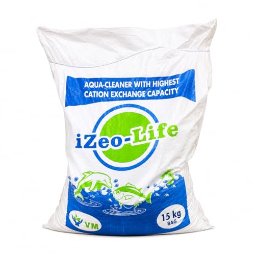 Image of Zeolite Granules for Fish Ponds 15 Kg Pack | Aquaculture & Fish Farming Water Treatment | Water Purifier for Clean & Healthy Pond Environment