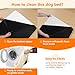 HMTOPE Orthopädisches Hundebett, 10cm Dicke Hundekissen für Mittelgroße Hunde, Grosse Hunde, Abnehmbar und Waschbar Hundematte, rutschfeste Unterseite, Wasserdichtes Innenfutter, 112 cm, Beige