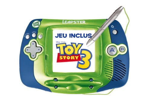 LeapFrog - 61001 - Jeu Educatif Electronique - Leapster - Console - Jeu Toy Story 3 inclus - Verte